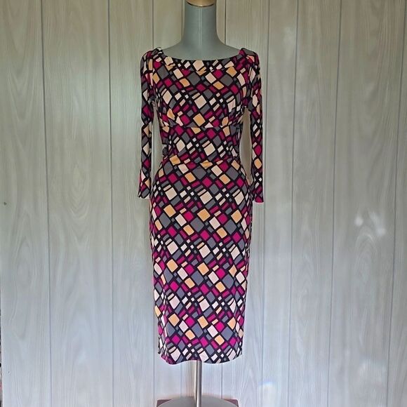 Diane Von Furstenberg | Geometric Dress - Picture 1 of 8